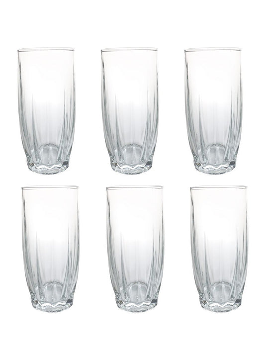 Jogo 6 Copos Long Drink Dance de Vidro Pasabahce - 320ml
