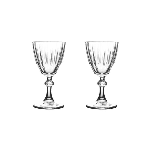 Jogo 2 Taças Para Licor Diamond de Vidro Pasabahce - 49ml