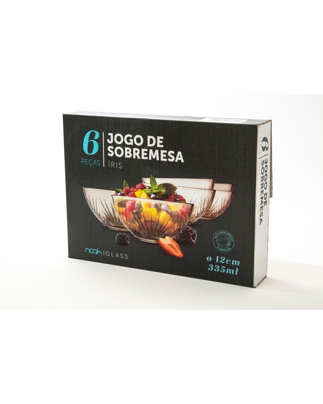 JOGO 6 PEÇAS DE SOBREMESA ÍRÍS - 335ML
