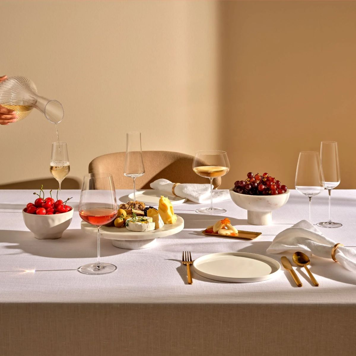 Jogo 2 Taças Para Vinho Branco Vertigo Stem Zero -  750ml