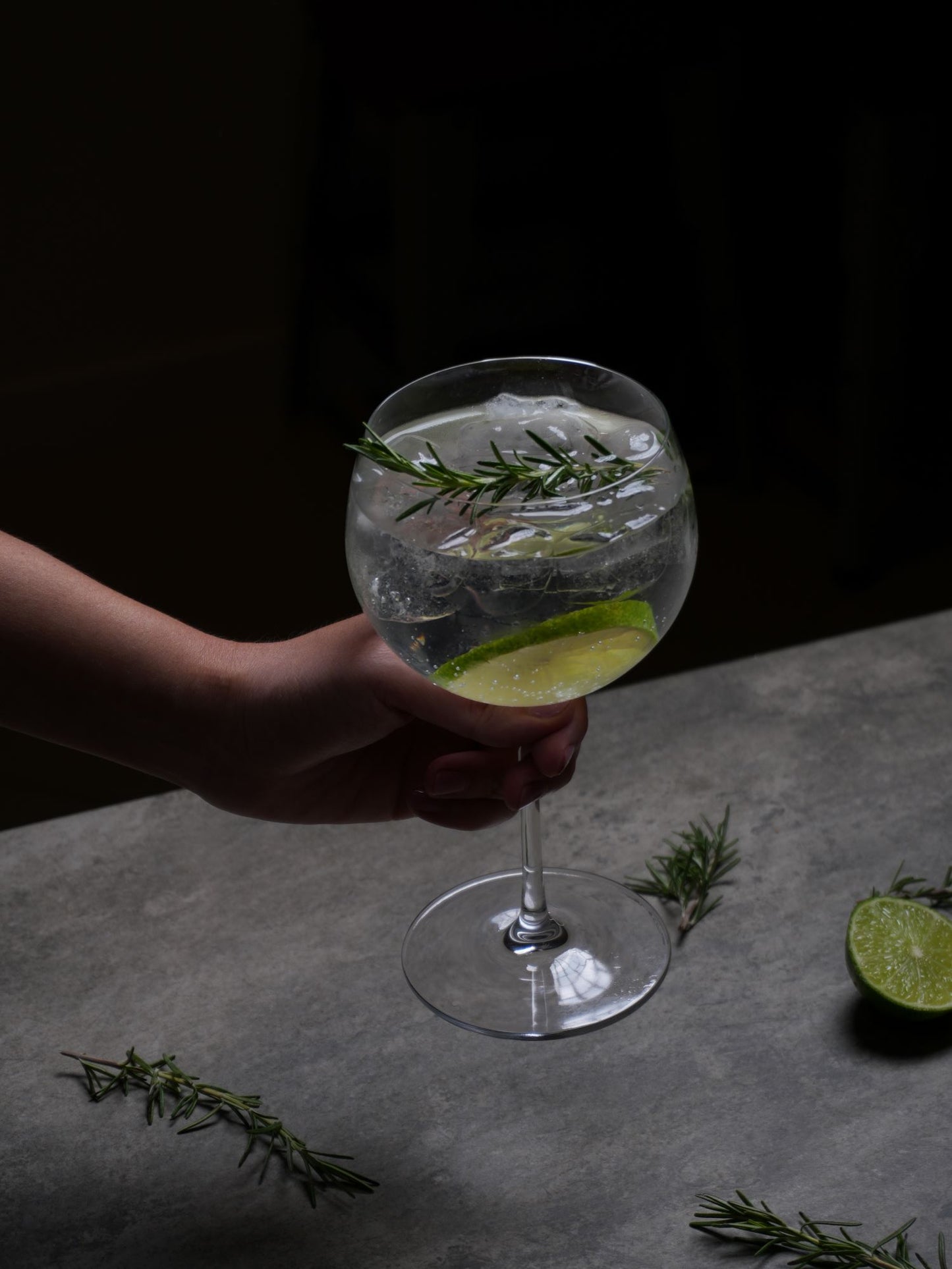 Taça Para Gin Vidro Linha Nude - 550ml