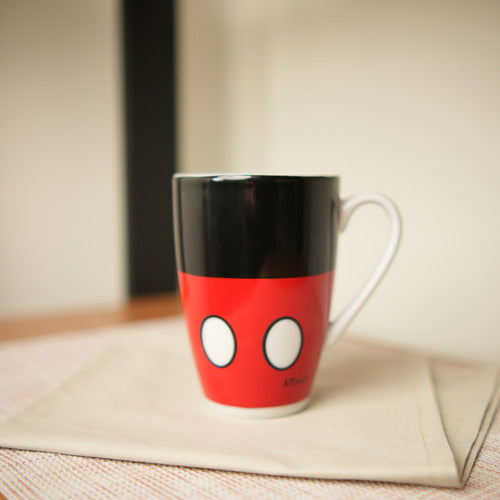 Caneca Porcelana Roupa Do Mickey 350ml Licenciada Disney