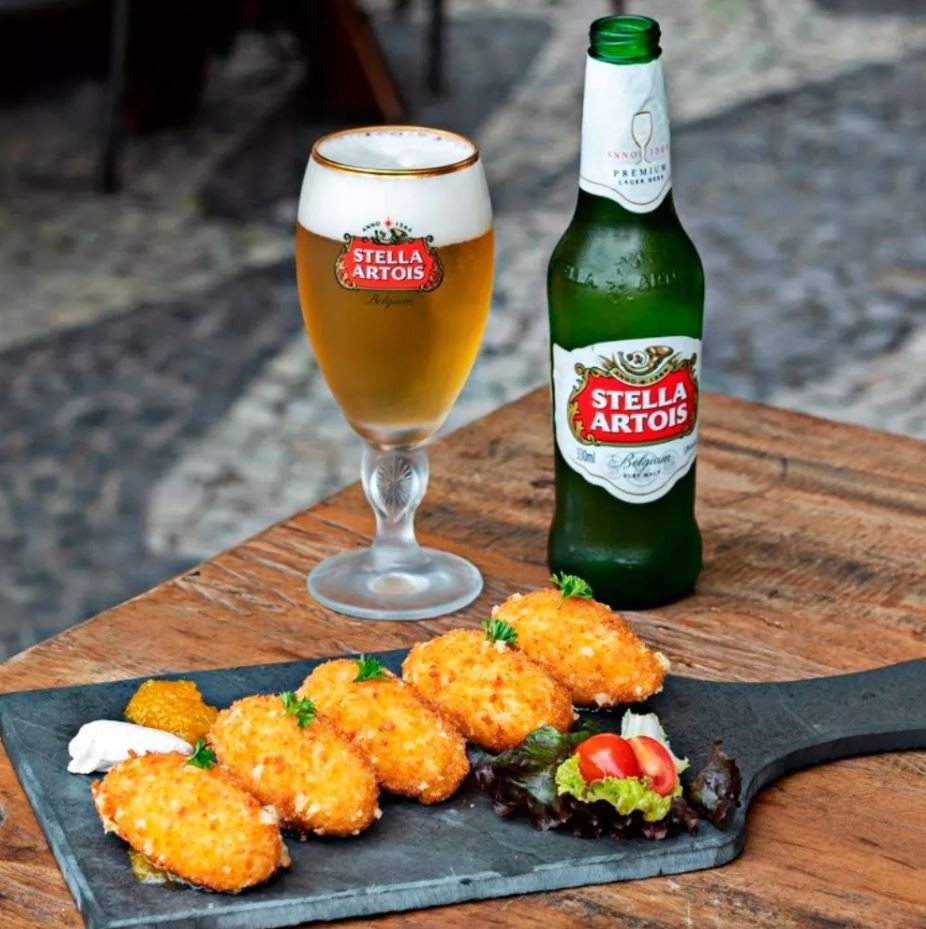 Jogo de 6 Taças De Cerveja Stella Artois Taça Chopp 330ml Cálice Original