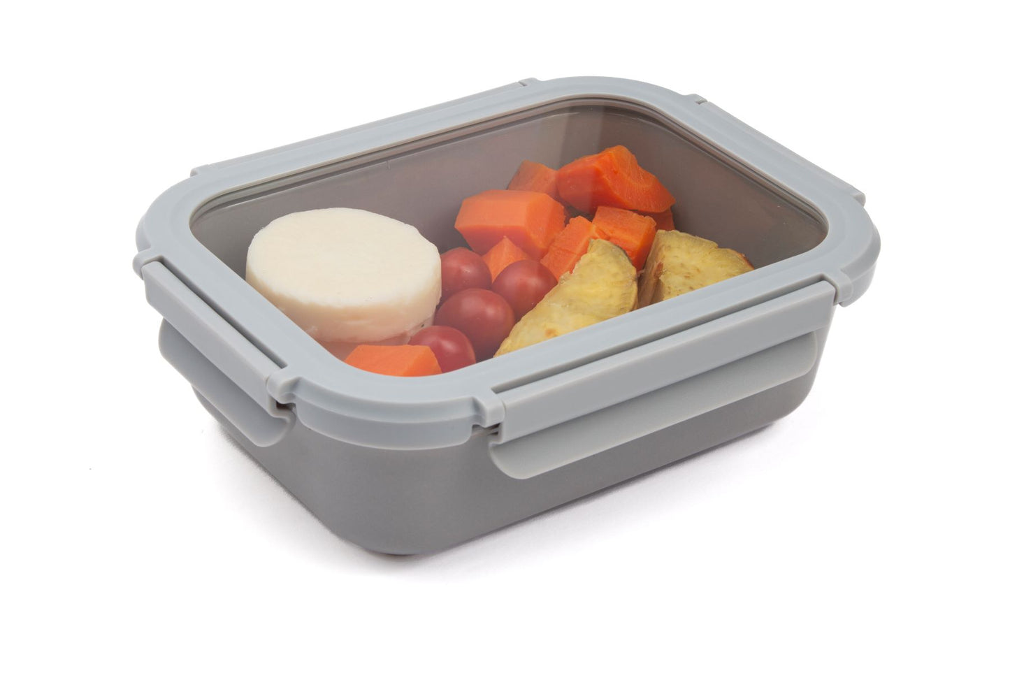POTE FORNO FREEZER HERMÉTICO DE CERÂMICA CINZA - 450ML