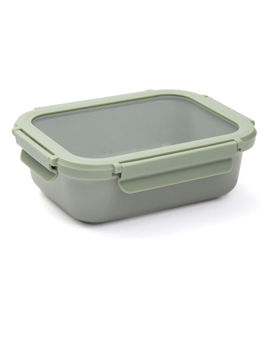 POTE HERMÉTICO DE CERÂMICA RESISTENTE A FORNO E FREEZER COR MENTA - 1L