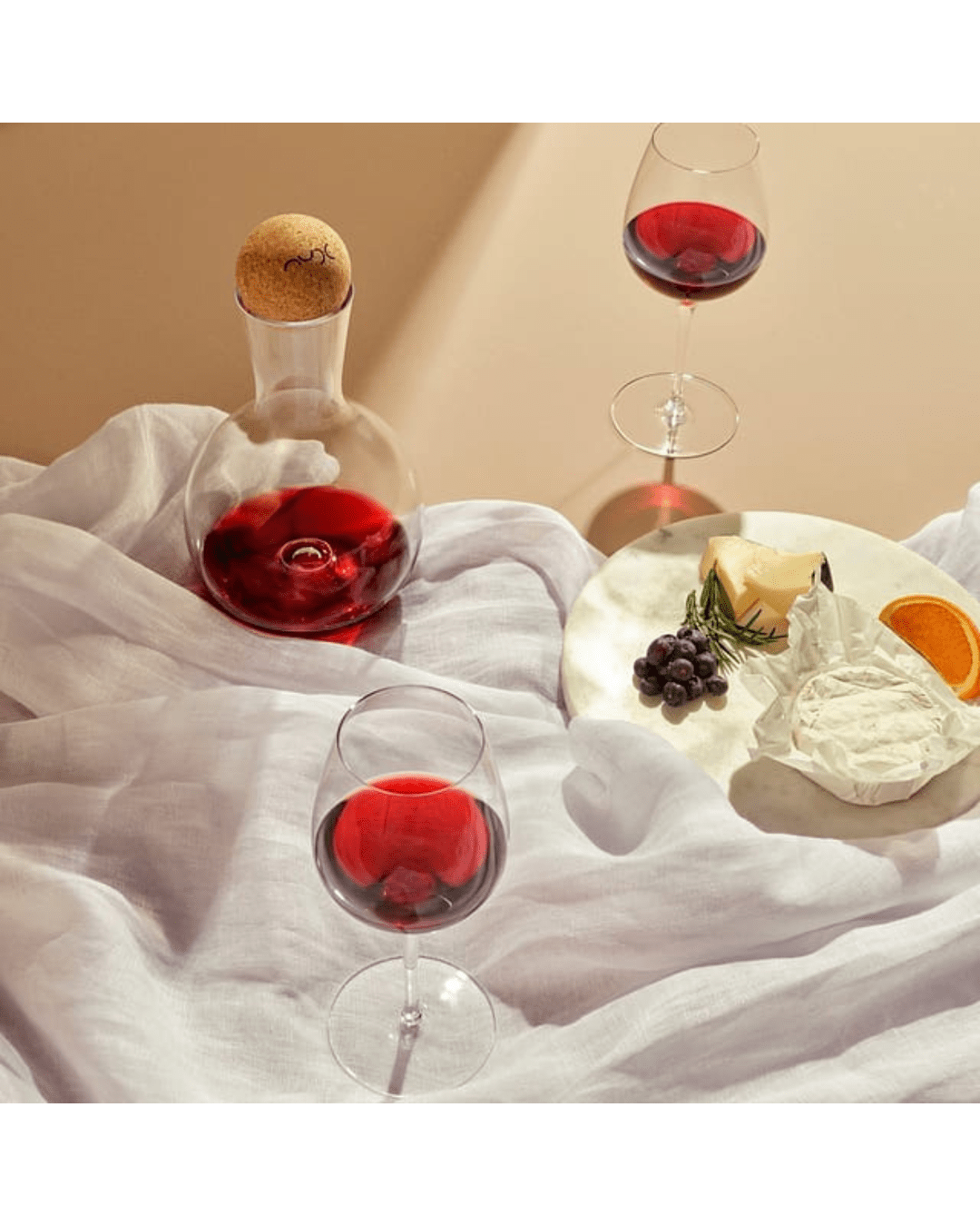 Taça De Cristal Para Vinho Terroir 670ml - Nude