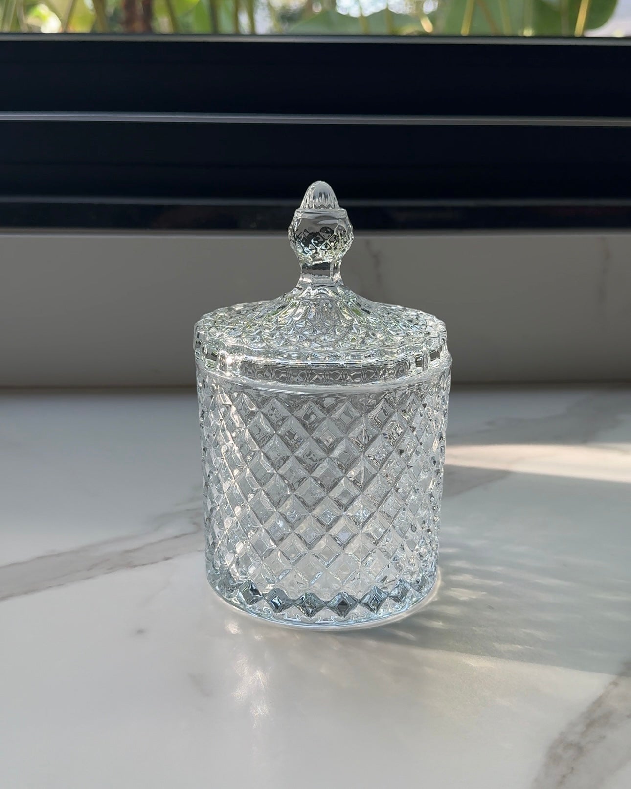 BOMBONIERE DE VIDRO 550ML