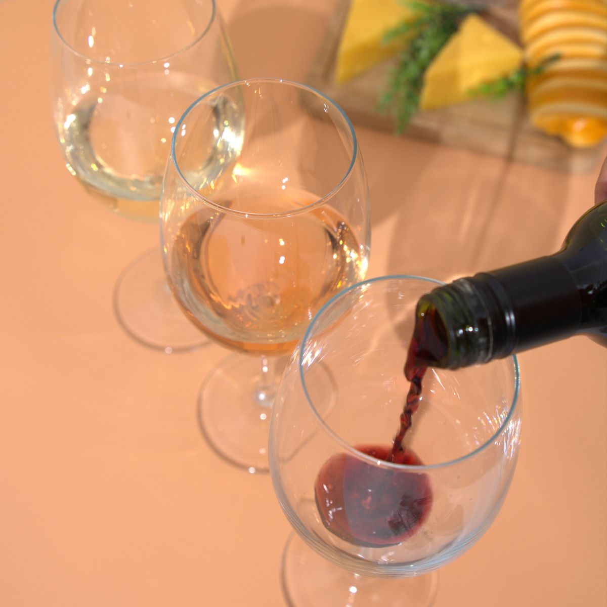 JOGO 6 TAÇAS PARA VINHO SIDEIRA DE VIDRO PASABAHÇE - 440ML