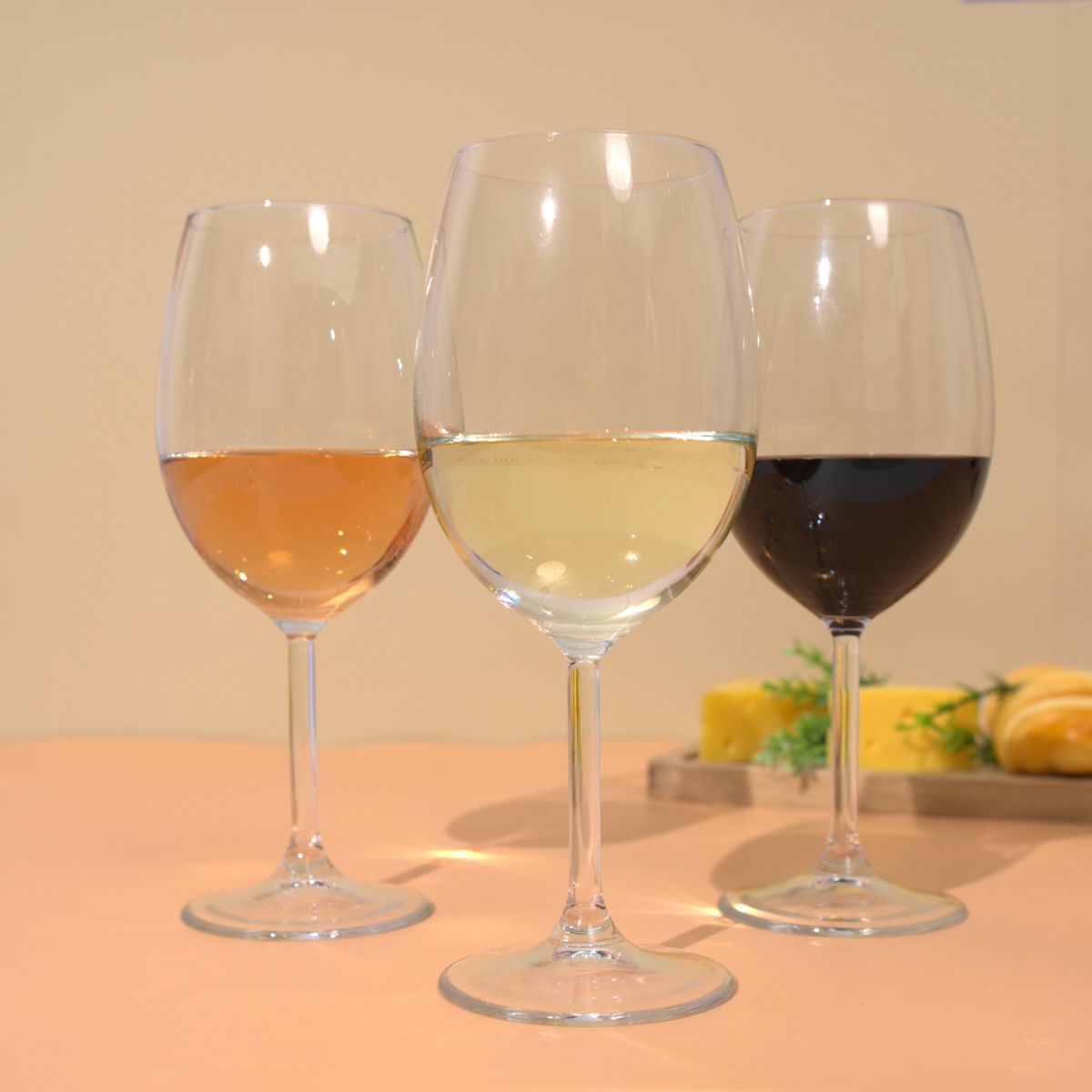 JOGO 2 TAÇAS PARA VINHO SIDEIRA DE VIDRO PASABAHÇE - 440ML