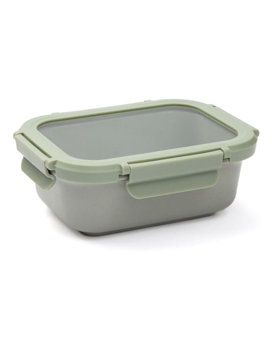 POTE HERMÉTICO DE CERÂMICA RESISTENTE A FORNO E FREEZER COR MENTA - 700ml