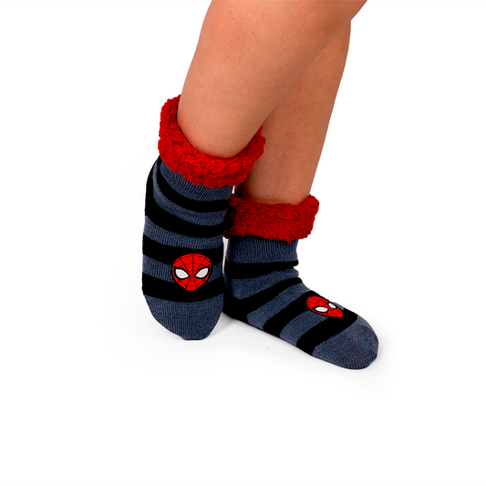 PAR MEIA INFANTIL MARVEL HOMEM ARANHA - OFICIAL DISNEY