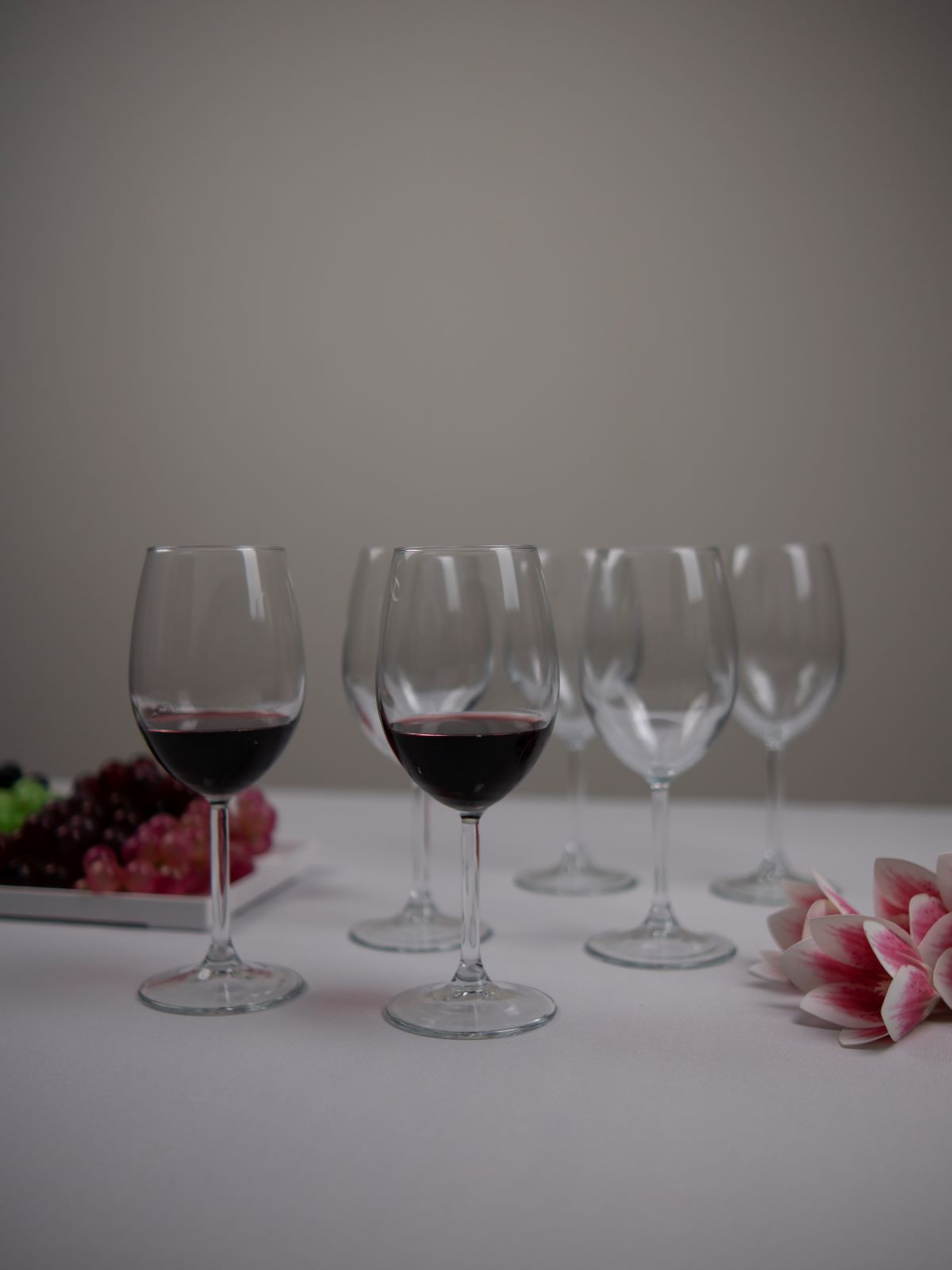 JOGO 6 TAÇAS PARA VINHO SIDEIRA DE VIDRO PASABAHÇE - 360ML