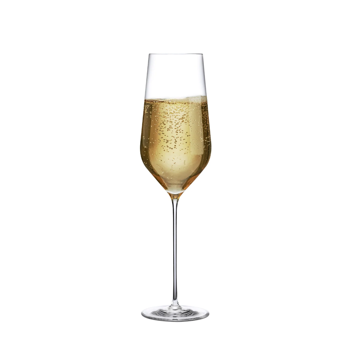 Jogo 2 Taças De Champagne Trio Stem Zero Linha Nude - 285ml