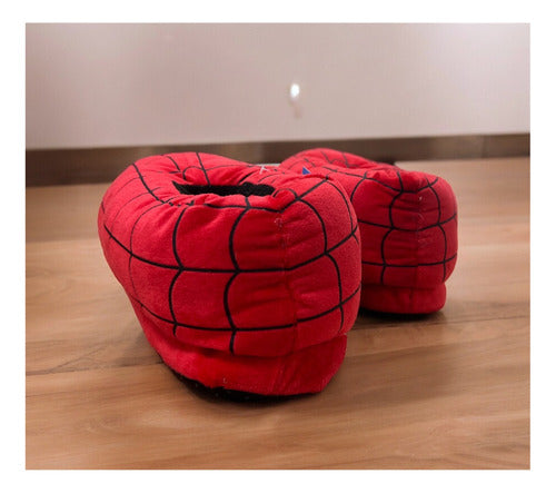 Pantufa Homem Aranha Infantil Pelúcia Conforto -Original Disney