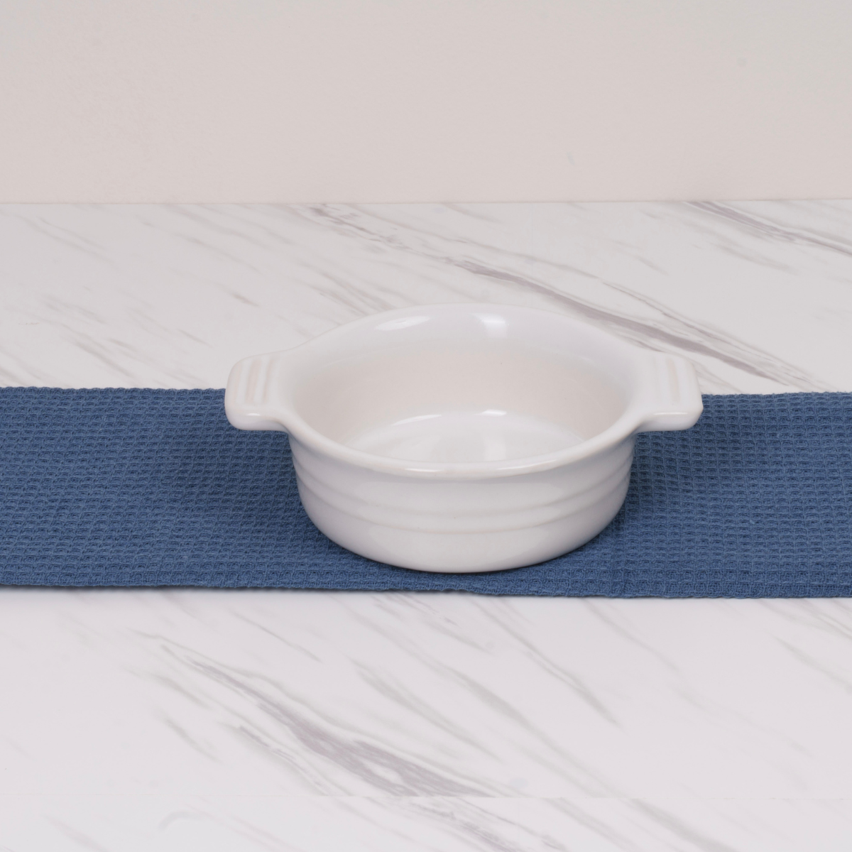 Kit 6 Travessas Diversas Porcelana Branca Linha Évora