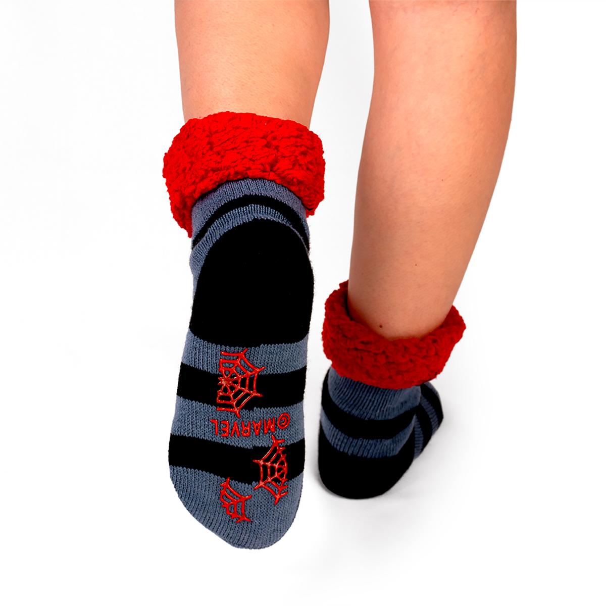 PAR MEIA INFANTIL MARVEL HOMEM ARANHA - OFICIAL DISNEY