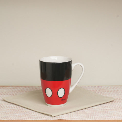 Caneca Porcelana Roupa Do Mickey 350ml Licenciada Disney