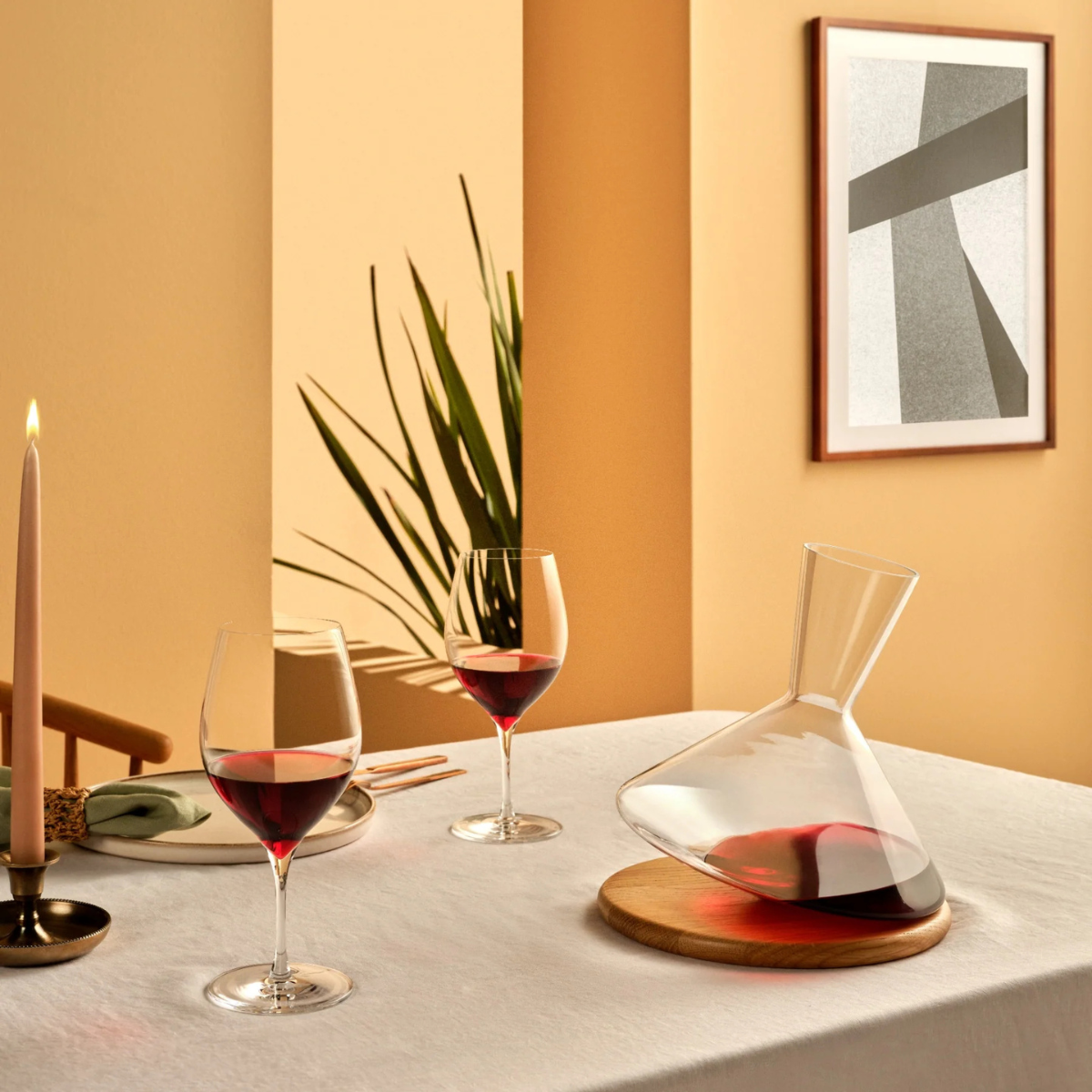 Taça De Cristal Para Vinho Terroir 670ml - Nude