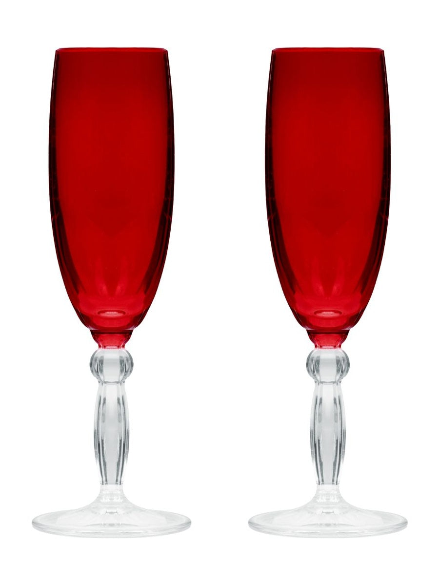 Jogo 2 Taças para Champagne Montis de Vidro Pasabahçe -355ml