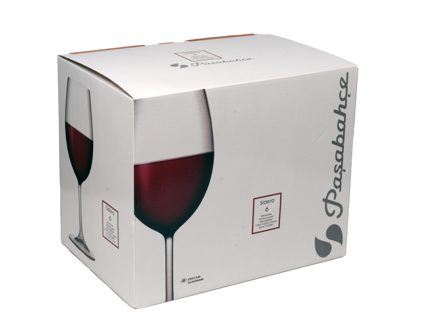 TAÇA PARA VINHO SIDEIRA DE VIDRO PASABAHÇE - 360ML