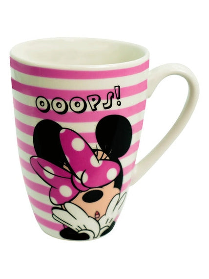 Caneca Porcelana Minnie Oops 350ml Licenciada Disney