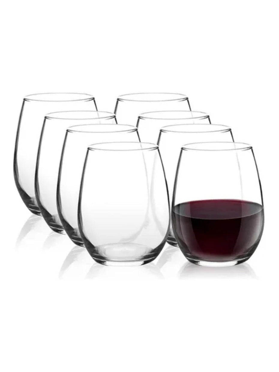 Jogo De 6 Copos De Vidro Amber 440ml Água Refrigerante Suco Pasabahce