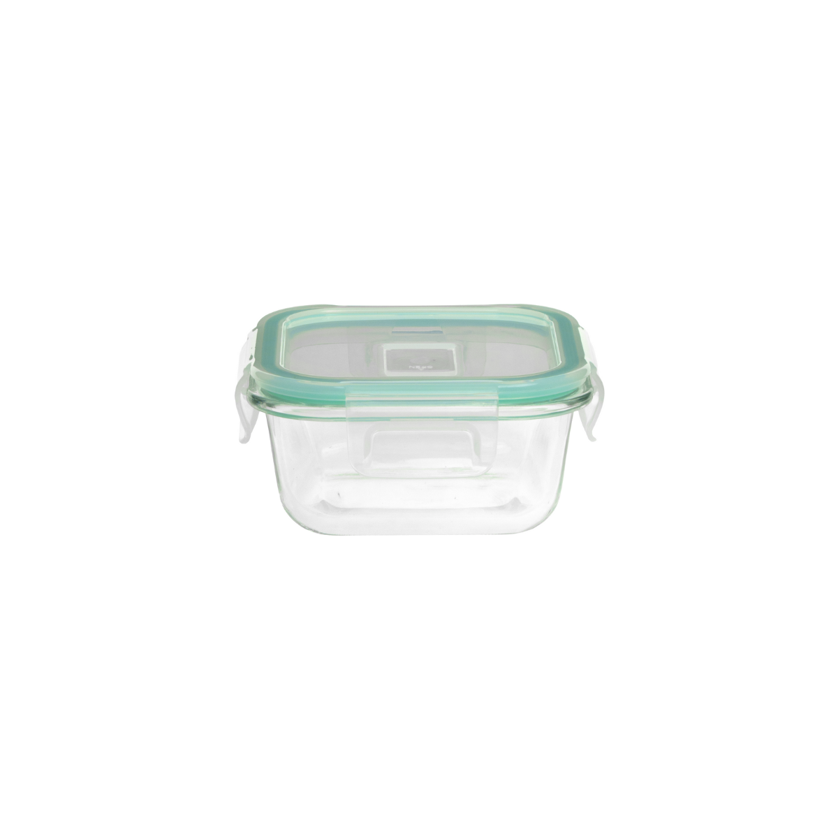 Pote Marmita de Vidro Hermético com Trava Cor Verde - 300ml