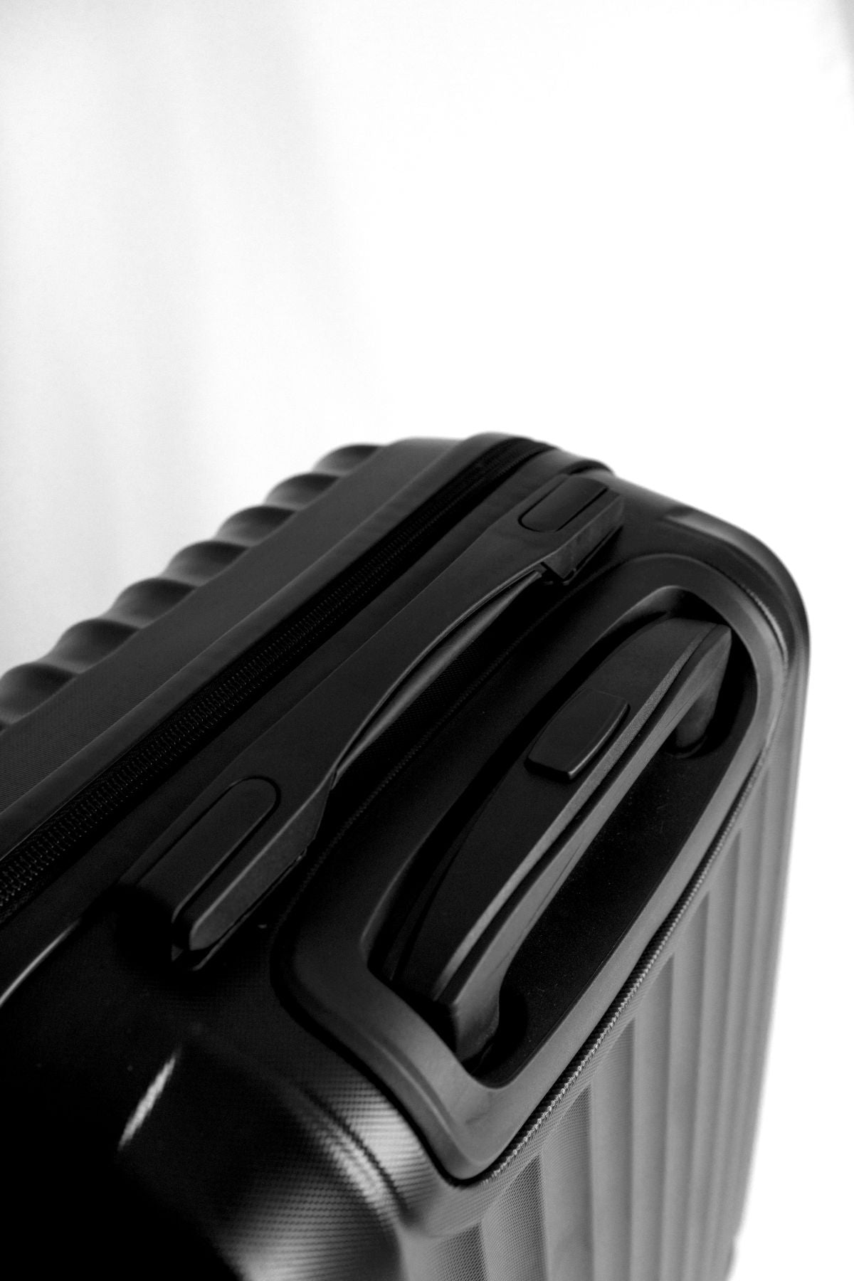 Kit 3 Malas De Viagem Rígida Preta