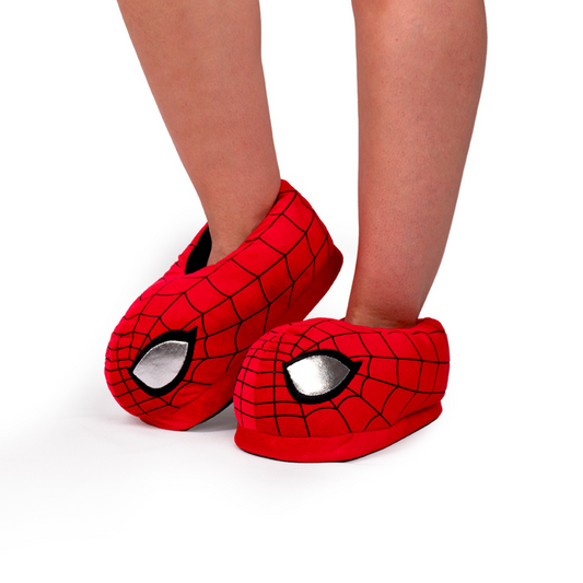 Pantufa Homem Aranha Infantil Pelúcia Conforto -Original Disney