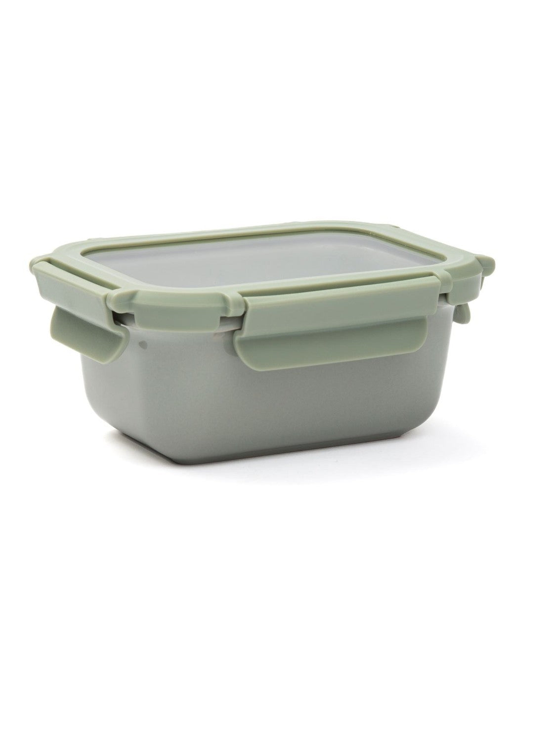 POTE HERMÉTICO DE CERÂMICA RESISTENTE A FORNO E FREEZER COR MENTA - 450ML