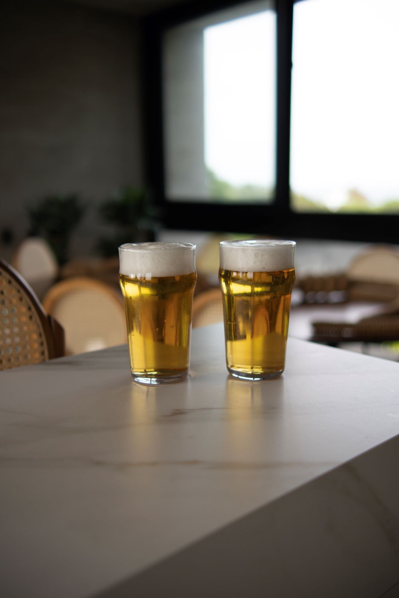 Jogo 6 Copos Para Chopp Cerveja De Vidro - 473ml