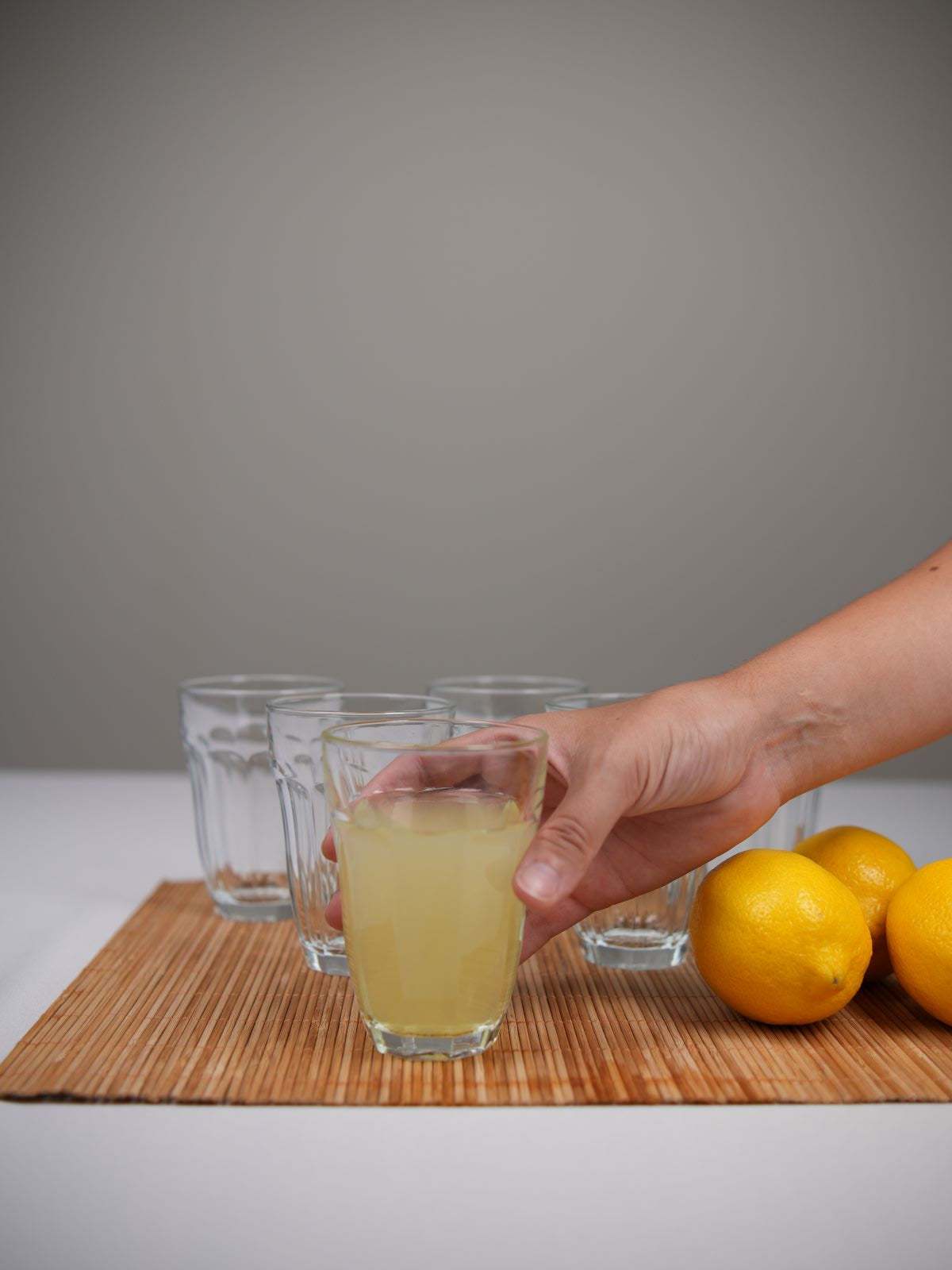 Jogo 6 Copos para Água Baroque de Vidro Pasabahçe - 220ml