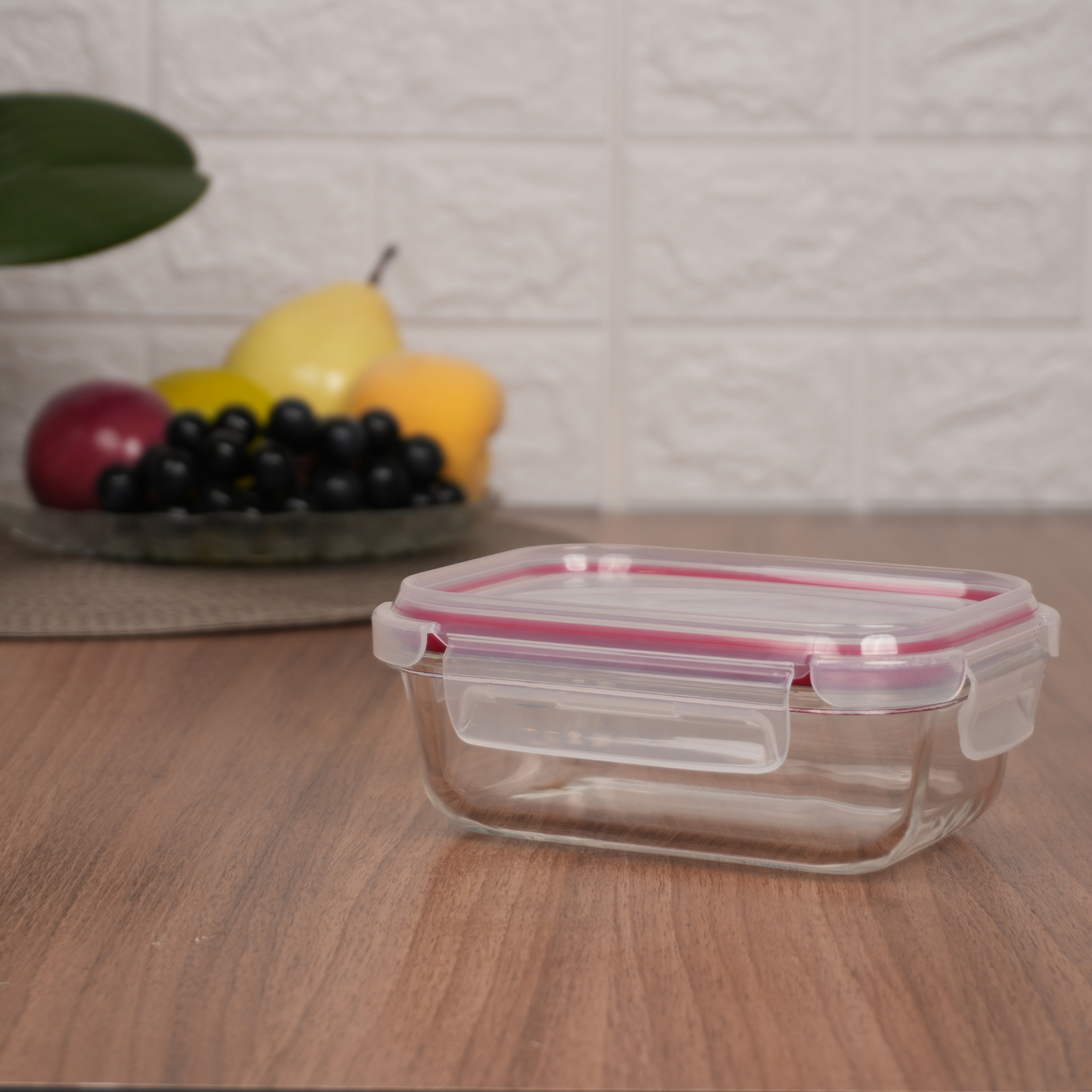 Pote Borossilicato Hermético Transparente - 370ml