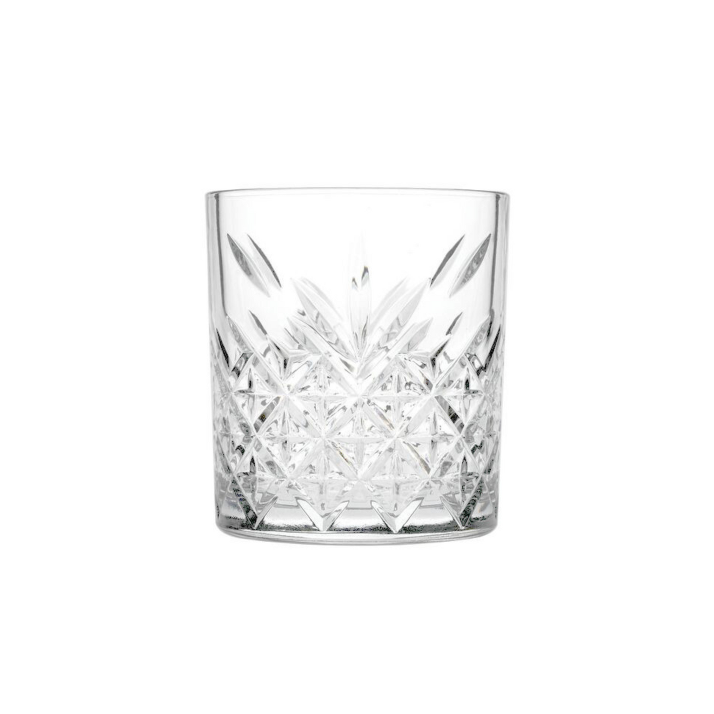 Copo Vidro Whisky Rocks Baixo Decorado Drinks 345ml