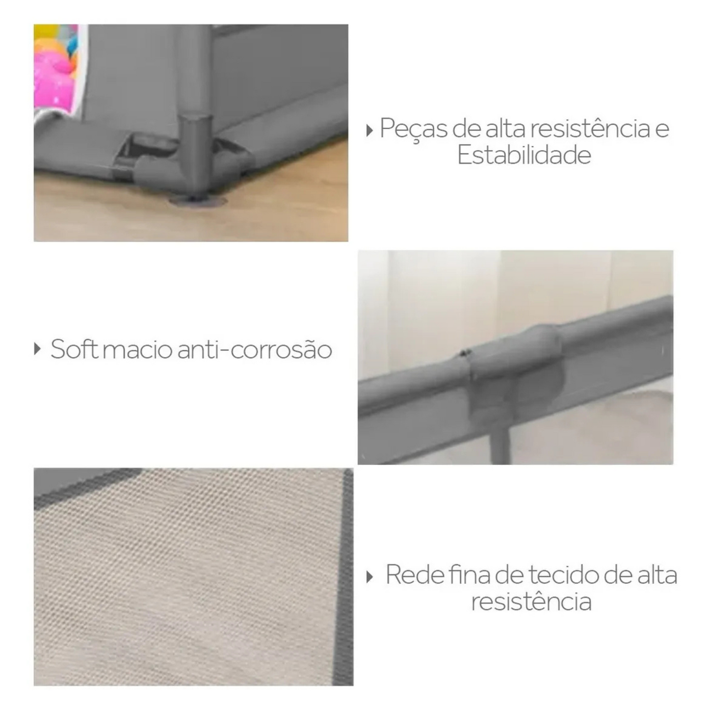 CERCADO GRADE TELA DE PROTEÇÃO RETANGULAR 120CM