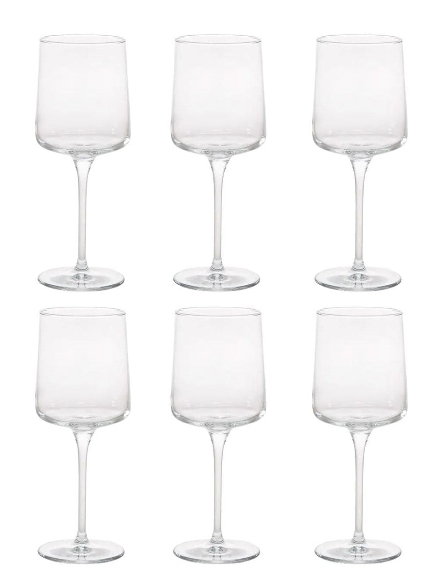 Jogo 6 Taças pra Vinho Iconic de Vidro Pasabahçe - 340ML