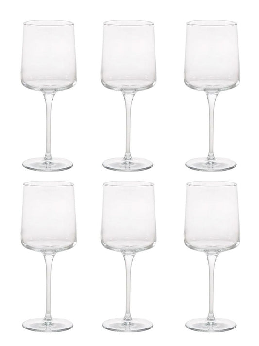 Jogo 6 Taças pra Vinho Iconic de Vidro Pasabahçe - 340ML