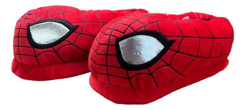 Pantufa Homem Aranha Infantil Pelúcia Conforto -Original Disney