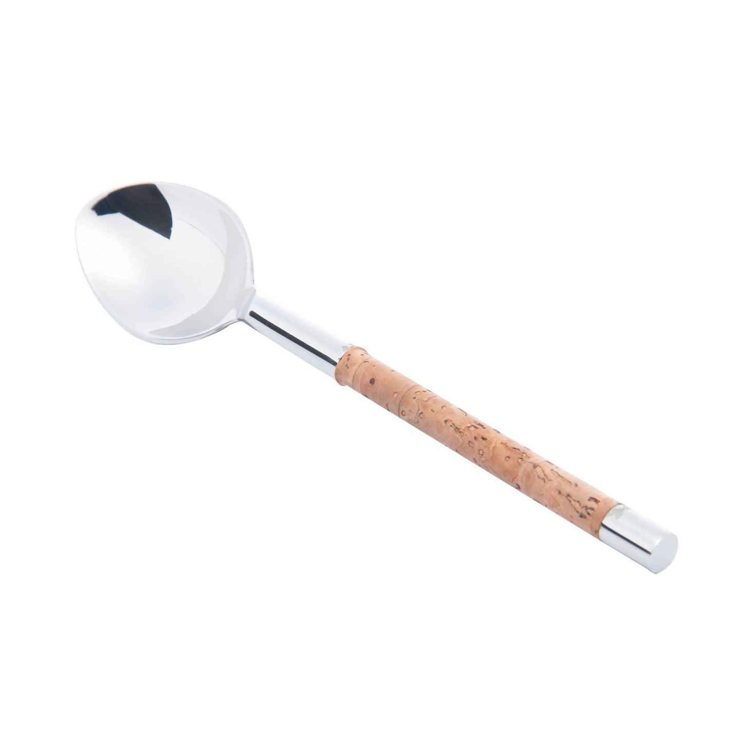 Conjunto de 5 Talheres de Aço Inox com Cabo de Cortiça Wolff