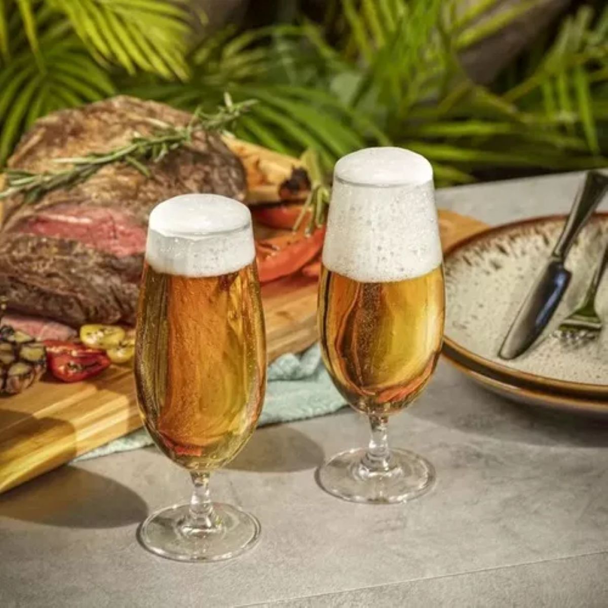 Taça para Cerveja Chopp Lara Cristal Bohemia - 380ml