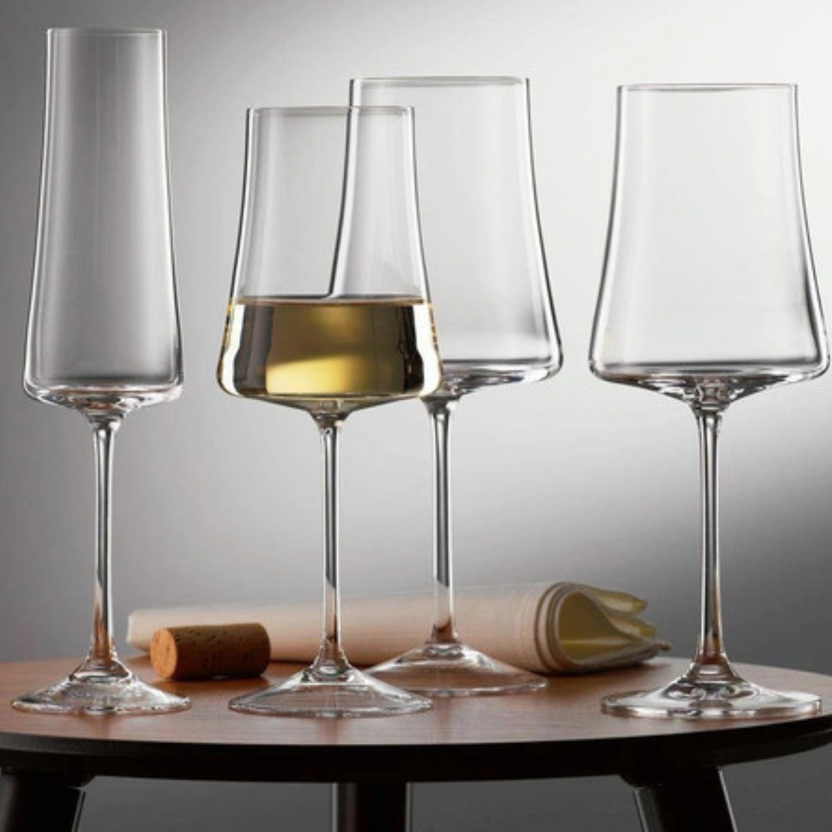 Taça Para Champagne Luxo Cristal Bohemia - 210ml