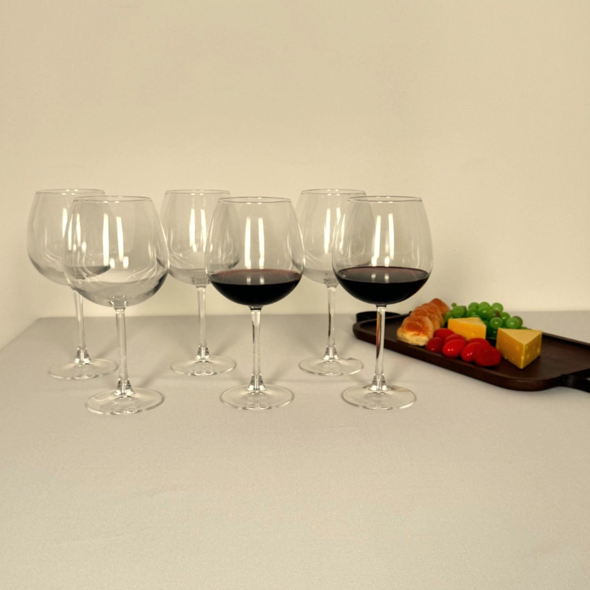 JOGO 6 TAÇAS PARA VINHO ENOTECA DE VIDRO PASABAHÇE - 780ML