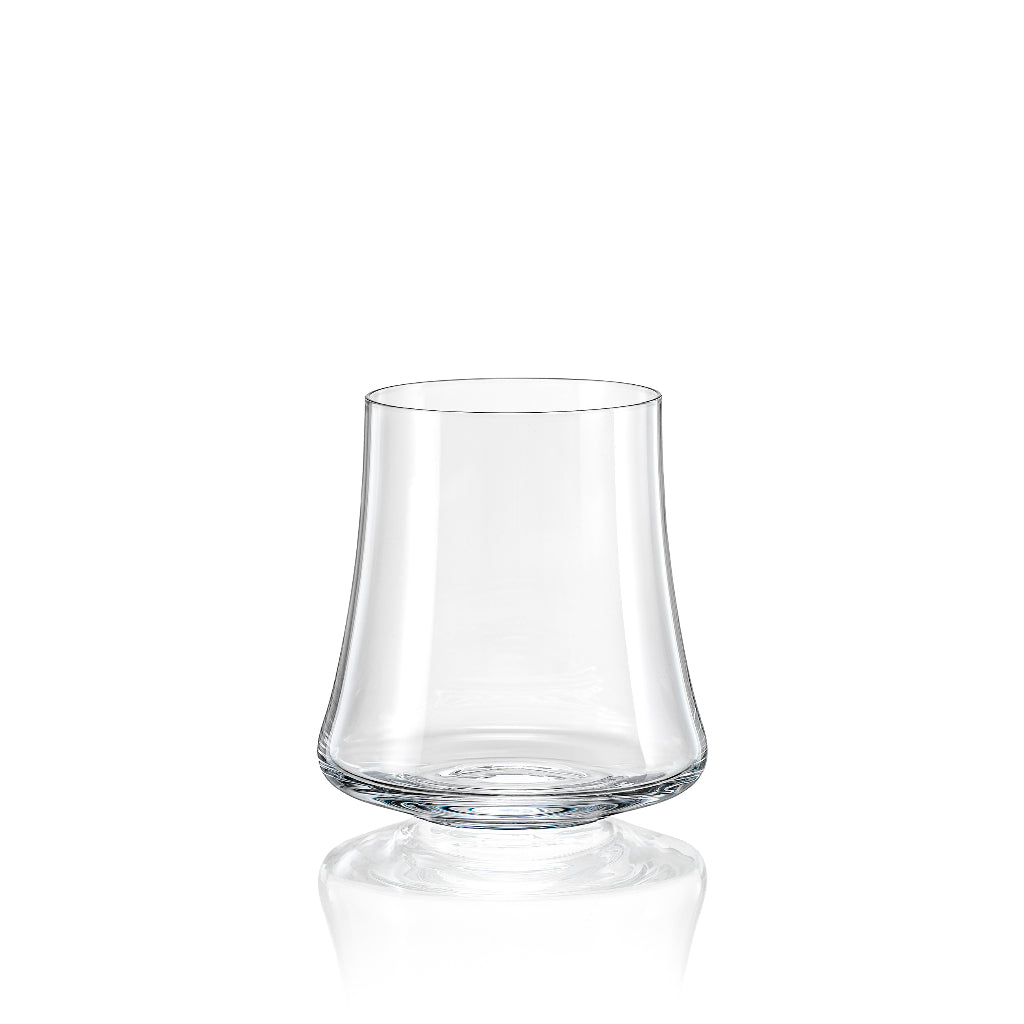 Jogo 2 Copos Para Whisky Xtra Luxo Cristal Bohemia - 350ml
