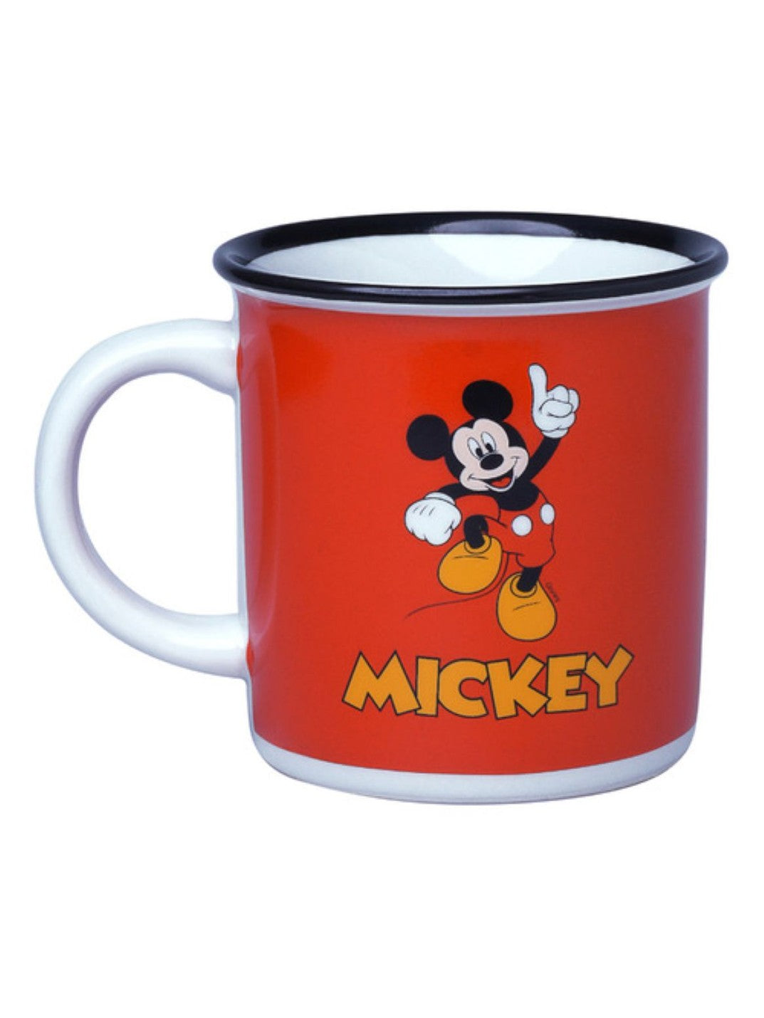 Caneca Porcelana Retrô Mickey Ver 300ml Licenciada Disney