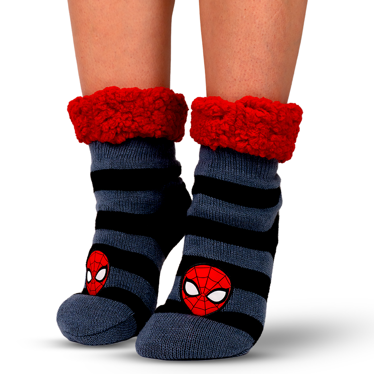 PAR MEIA INFANTIL MARVEL HOMEM ARANHA - OFICIAL DISNEY