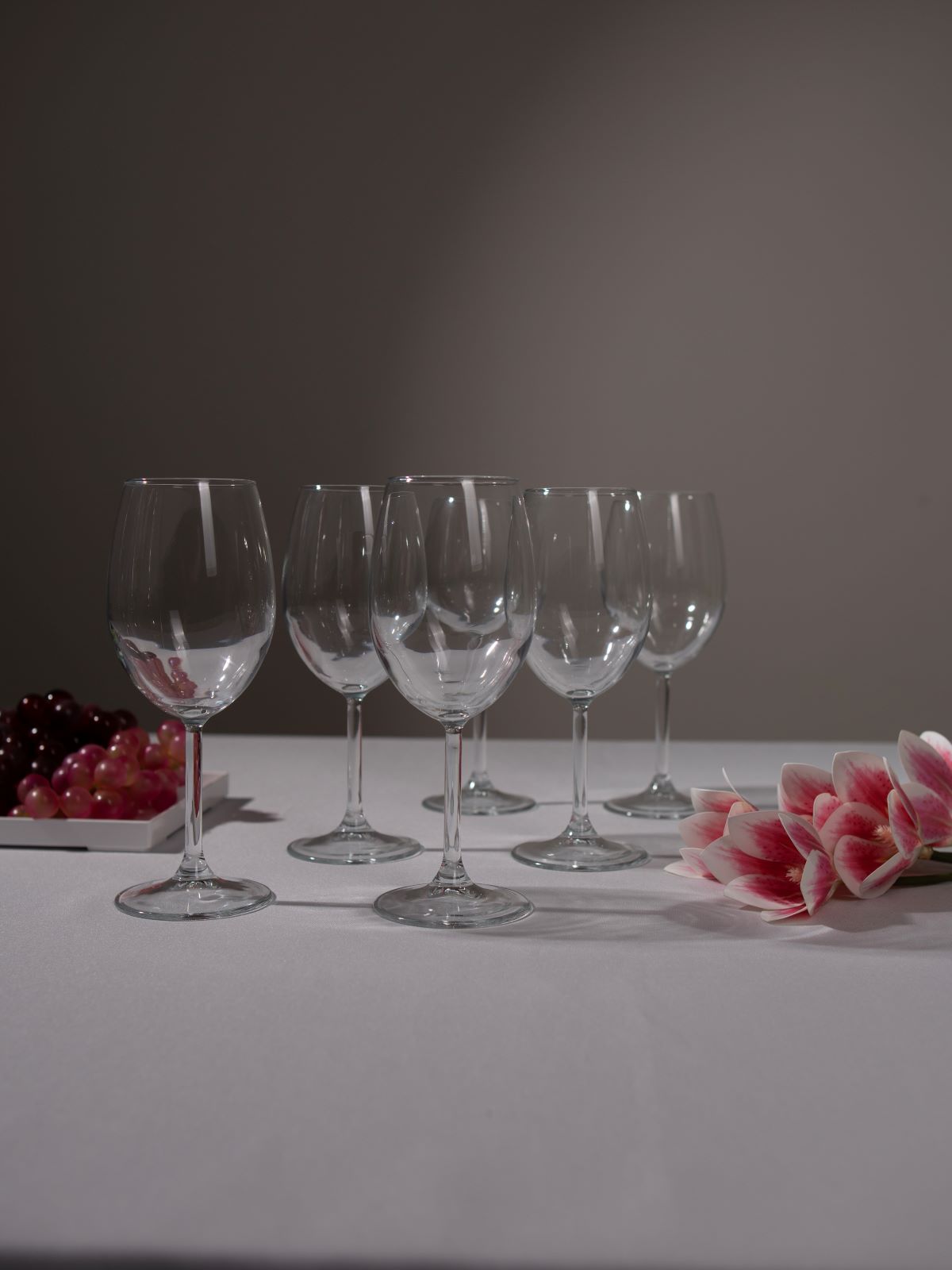 JOGO 6 TAÇAS PARA VINHO SIDEIRA DE VIDRO PASABAHÇE - 360ML