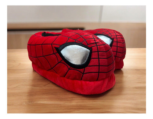 Pantufa Homem Aranha Infantil Pelúcia Conforto -Original Disney