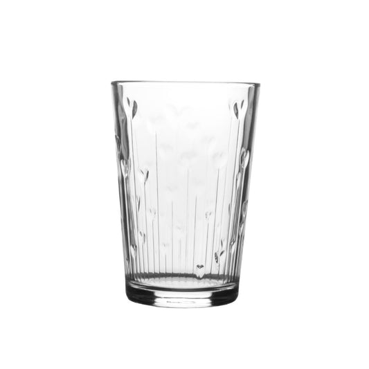 Copo Para Água e Suco Hearts de Vidro Pasabahce - 215ml