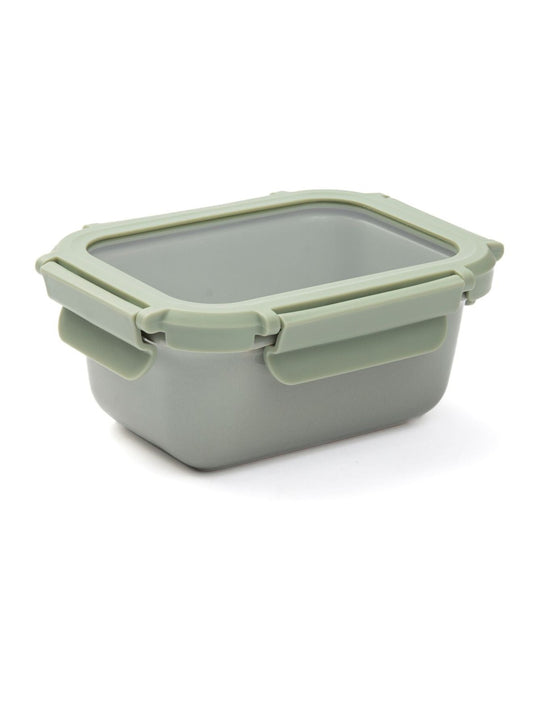 POTE HERMÉTICO DE CERÂMICA RESISTENTE A FORNO E FREEZER COR MENTA - 450ML