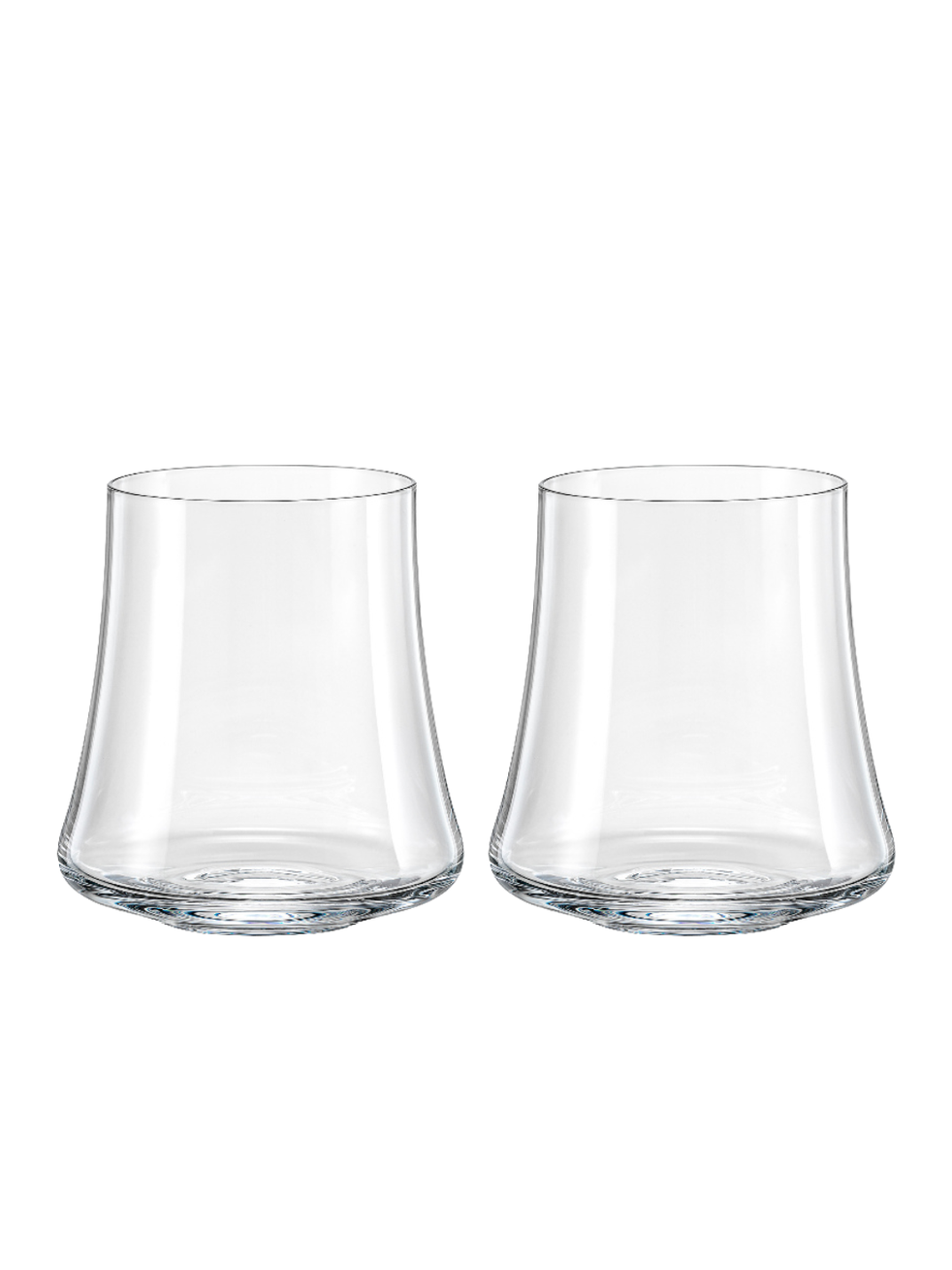 Jogo 2 Copos Para Whisky Xtra Luxo Cristal Bohemia - 350ml